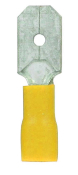 PUSH ON MALE YELLOW WT60 TPMY