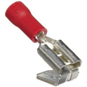 PIGGY BACK TERMINAL 6.3 RED WT55