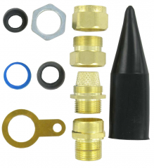 E1W 2-Part SWA Brass Glands