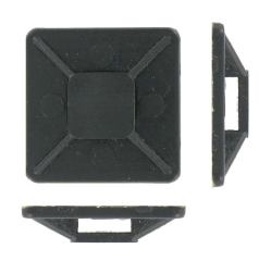 Nylon Cable Tie Base - Black