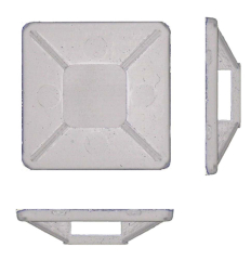 Nylon Cable Tie Base - Natural