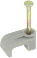 G-RAFF Flat T&E Cable Clip - Grey
