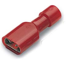 Female Push-On Terminals Red