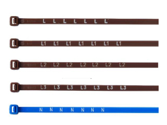Phase Marking Nylon Cable Ties
