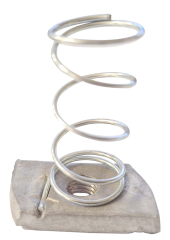 Long Spring Channel Nuts HDG