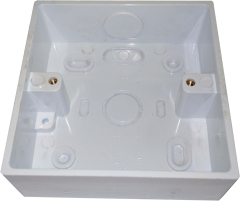 Decoduct Universal Surface Boxes - 1 Gang Square