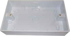 Decoduct Universal Surface Boxes - 2 Gang Square