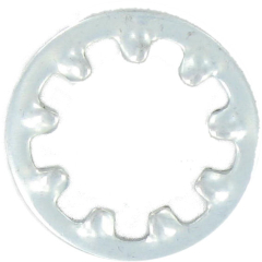 M4 SHAKEPROOF WASHERS ZN