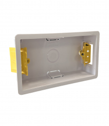 Easy-Fit Dry Lining Box 35mm 2 Gang