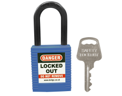 Lockout Padlock Blue