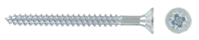 Pozi Countersunk Twinthread Woodscrews