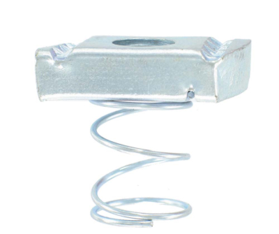 BZP Short Spring Channel Nuts