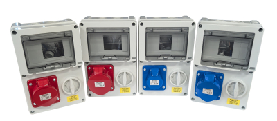 Interlocked Switched RCD Socket IP44