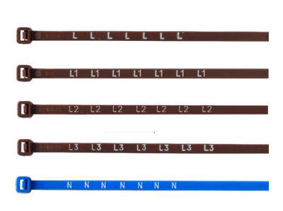 Phase Marking Nylon Cable Ties