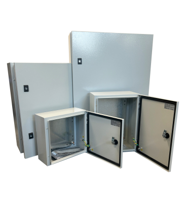 New - IP65 Epoxy Coated Steel Enclosures