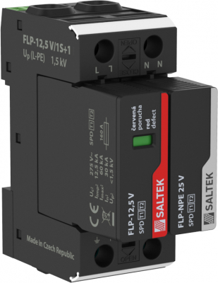 FLP-12.5V/1S+1 - For Low Voltage T1+T2 1+1 12.5kA RS