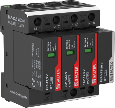 FLP-12.5V/3S+1 - For Low Voltage T1+T2 3+1 12.5kA RS