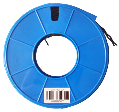 12mm x 10M BANDING STRAP BLK
