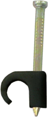 5-7mm Black Deligo PE Round Cable Clips