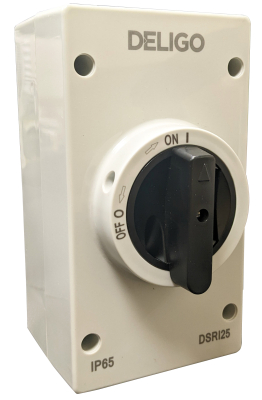 25AMP DC ROTARY ISOLATOR SWITCH