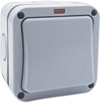 1 Gang 2 Way 20A Weatherproof Switch IP66