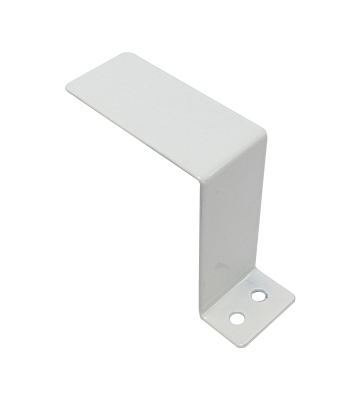 50MM EXTERNAL HALF SADDLE FOR TRUNKING - WHITE