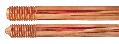 5/8'' X 4' COPPER BOND EARTH ROD (EXTENDABLE)