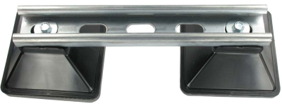 TWIN MINIFOOT WITH CHANNEL 250MM