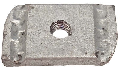 M6 HOT DIPPED GALV PLAIN CHANNEL NUT