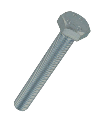M10 X 25MM HOT DIPPED GALV HEX SETSCREWS Gr8.8
