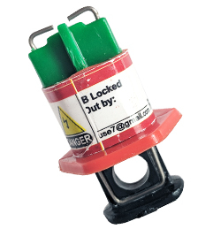 MCB LOCK OUT PINS IN TYPE GREEN