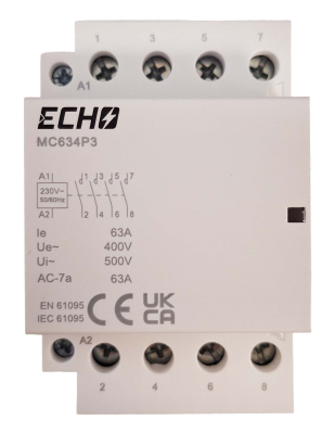 Contactor 3 Module 4NO 63A AC1 230V AC