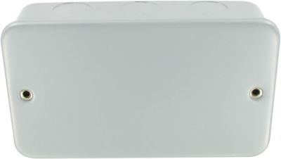 2G BLANK PLATE METAL CLAD