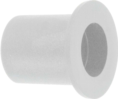 10MM ROD END CAPS WHITE
