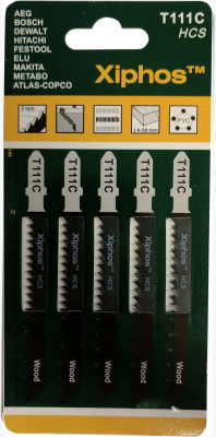 T111C JIGSAW BLADES (PACK 5)