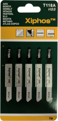 T118A Jigsaw Blades (Pack of 5)