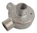 Angle & Back Outlet Malleable Box 20mm