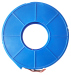 BANDING 17mm x 5mm h 0.8 x 10m roll Red coated LSZH