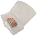 CONNECTOR BOX ENCLOSURE C/W. 4POLE LEVER SPLICE CONNECTORS
