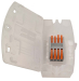 CONNECTOR BOX ENCLOSURE C/W. 4POLE LEVER SPLICE CONNECTORS