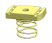 M6 CHANNEL NUTS LONG SPRING Z