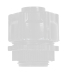 20MM WHITE GLANDS FOR FLEXIBLE PLASTIC CONDUIT