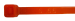 CABLE TIES 4.5MM X 300MM RED