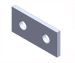 2 HOLE SPLICE PLATE