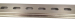 Slotted DIN Rail (Top Hat) 35 x 7.5 x 2000mm