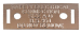 Aluminium Safety Label
