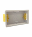 Easy-Fit Dry Lining Box 47mm 2 Gang Easy-Fit Dry Lining Box 47mm 2 Gang
