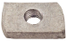 M10 HOT DIPPED GALV PLAIN CHANNEL NUTS