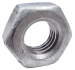 M10 HOT DIPPED GALV FULL NUTS TAPPED OVERSIZE