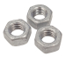 M6 HOT DIPPED GALV FULL NUTS TAPPED OVERSIZE